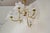 Metal Mid-Century Glass Chandelier, 1970s For Sale - Image 7 of 14