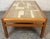 This teak and tile coffee table was handcrafted by Haslev in Denmark. The table top feature an offset tiled grid, while...