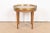 Baker Furniture Company Baker Furniture French Regency Louis XVI Burled Walnut Tea Table For Sale - Image 4 of 12