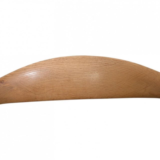 JH503 The Chair in Oak and Black Leather by Hans Wegner, 1960s For Sale - Image 4 of 18