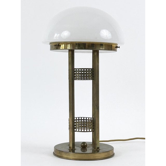 Art Nouveau Brass Table Lamp, Austria, 1980s For Sale - Image 11 of 18