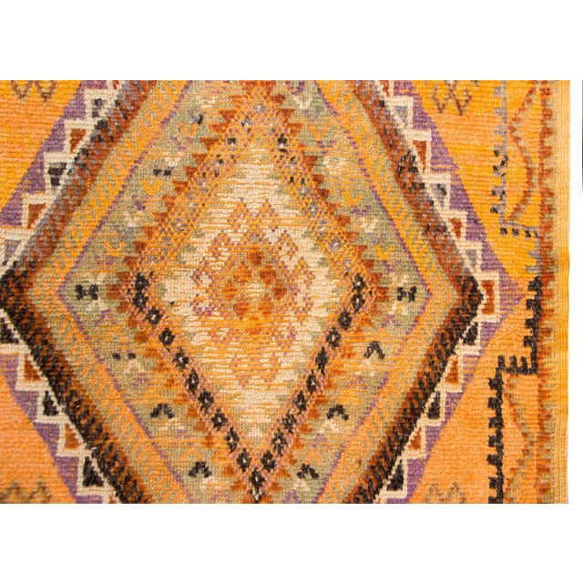 Vintage Mid-20th Century Moroccan Rug For Sale - Image 9 of 14