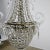 Art Deco French Antique Crystal “Basket” Chandelier by Baccarat For Sale - Image 3 of 6