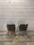 Vintage Lollypop Chairs in Green Upholstery by Antonin Suman, 1960, Set of 2 For Sale - Image 6 of 9