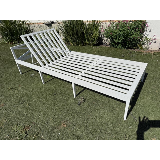 Janus Et Cie Outdoor Chaise Lounge For Sale - Image 9 of 11