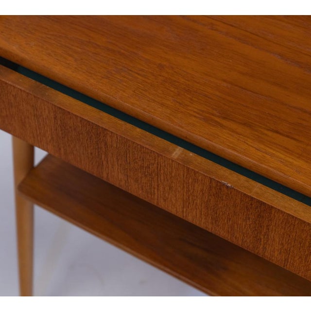 Mid-Century Swedish Teak Bedside Tables from Carlström & Co, 1960s, Set of 2 For Sale - Image 10 of 17