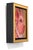 Figurative Pam - Original Pig Portrait Oil Painting With Pearls in Gold Frame by Kyle Paliotto For Sale - Image 3 of 9