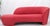 Red Suede Weiman Preview Chaise Lounge Cloud Sofa For Sale - Image 9 of 14
