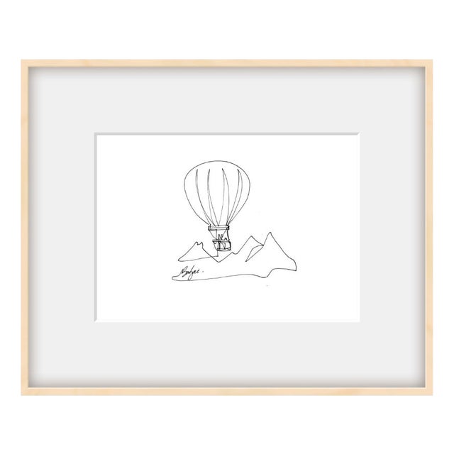 Balzac, Hot Air Balloon, 2023, Print For Sale