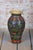 Ceramic Art Deco Ceramic Vase with Folk Motifs, Czech, 1920s For Sale - Image 7 of 10