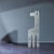 Giraffe sculpture in genuine travertine from Rapolano (Tuscany) made by the renowned Italian designer Fratelli Mannelli in...