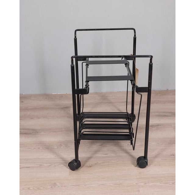 Vintage Teulada Trolley by Lluis Clotet and Oscar Tusquets Blanca for Zanotta, 1990s For Sale - Image 6 of 13