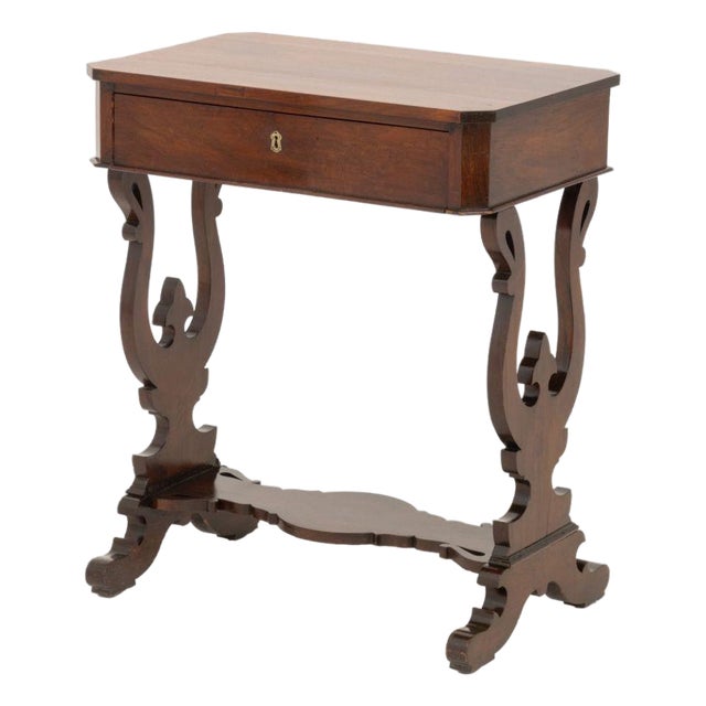 Victorian Mahogany Side Table For Sale