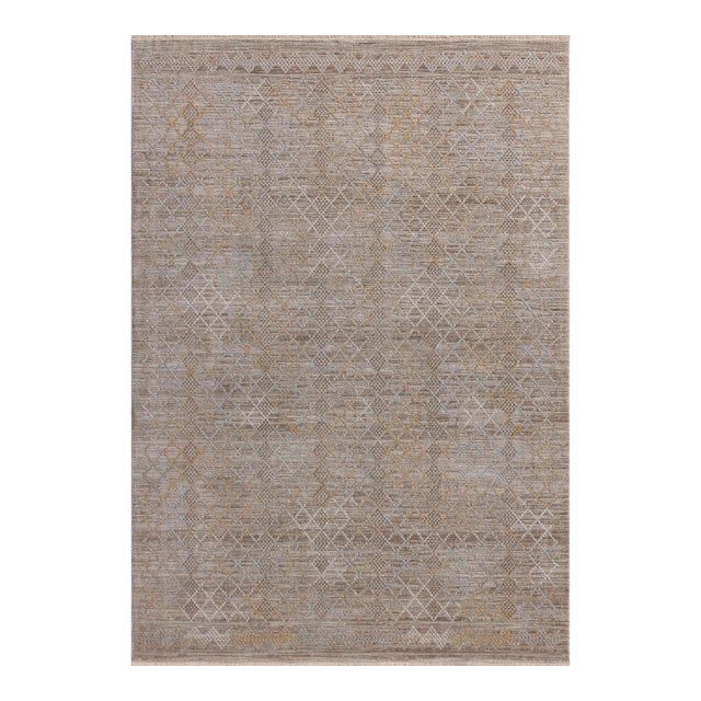 Amber Lewis x Loloi Cali Taupe / Multi 9'-6" x 13' Area Rug For Sale