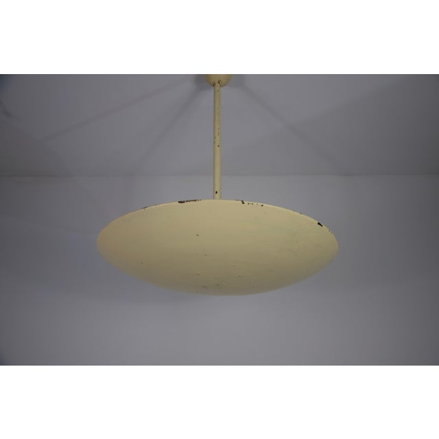 Mid-Century Modern Metal Ceiling Lamp Germany, 1960s For Sale - Image 10 of 12