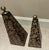 1990s Chinoiserie Black and Gold Obelisks - Pair For Sale - Image 5 of 6