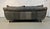 Late 20th Century Stylish Modern Black Leather Sofa For Sale - Image 11 of 13