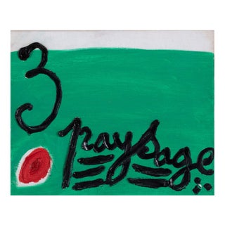 Michel Macreau, Paysages, Oil on Canvas For Sale