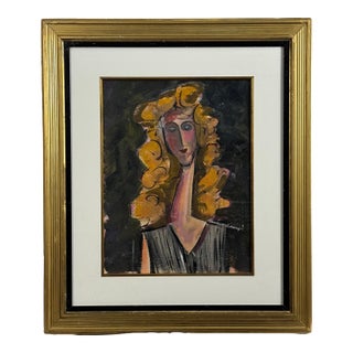 Maxine Estachy French Portrait Artist For Sale