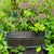 Vintage Copper Hammered Basin French Country Basin Planter With Steel Handles For Sale - Image 11 of 11