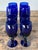 Vintage Cobalt Stemware - Set of 8 For Sale - Image 9 of 12