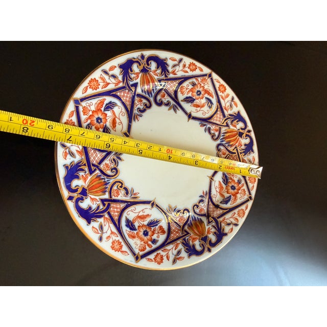 Late 19th Century Royal Crown Derby Dessert Plate 7.25 Imari For Sale - Image 5 of 5