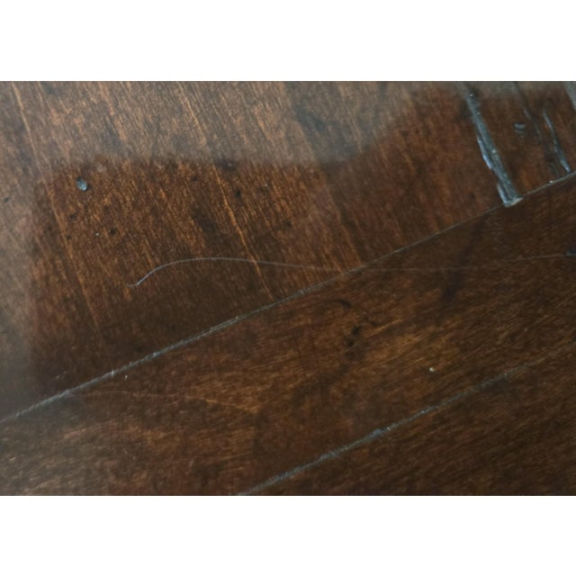 Attributed Guy Chaddock Rectangular Dining Table From the Melrose Collection For Sale In Chicago - Image 6 of 7