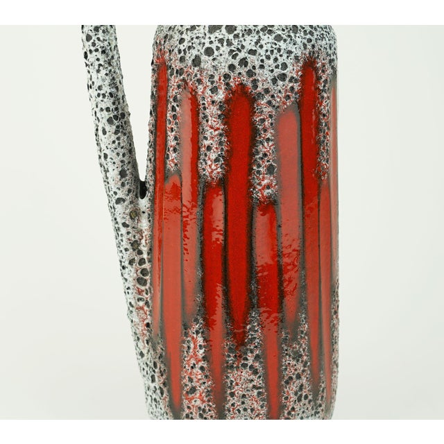 Vintage West German Vase with Lora from Scheurich Keramik For Sale - Image 4 of 13