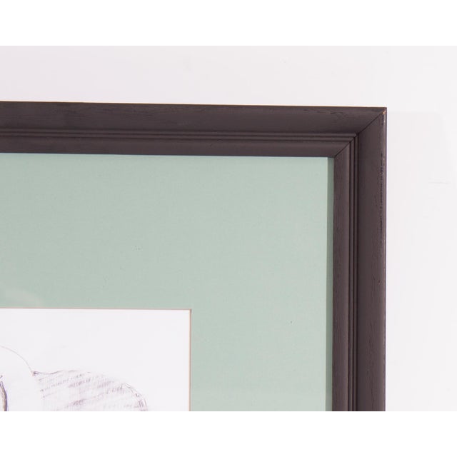 2012 Signed Abstract Graphite Drawing by James L. Bruch For Sale In Indianapolis - Image 6 of 7