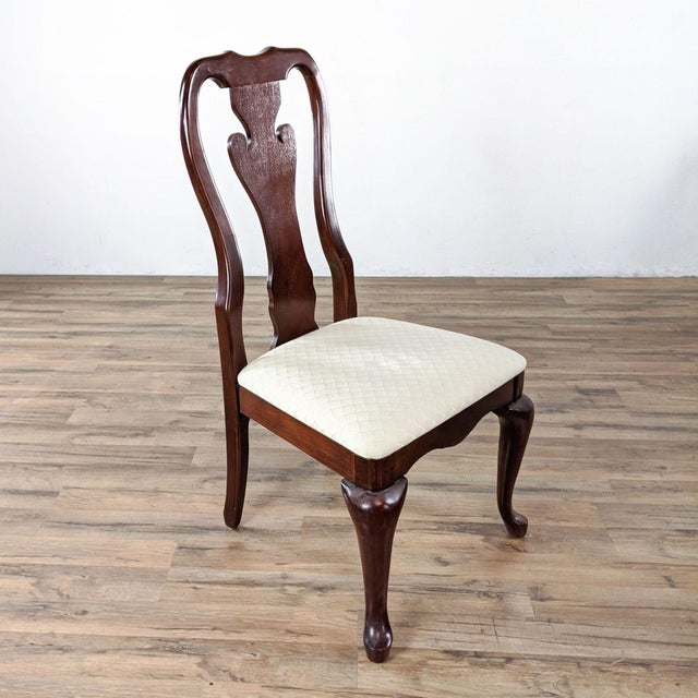 Thomasville Queen Anne Style Dining Chairs Set of 6 Chairish