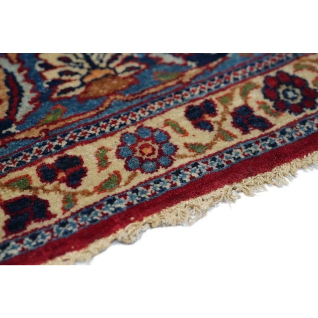 Textile Antique Nain Rug 3'6'' x 5'2'' For Sale - Image 7 of 11
