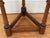 Midcentury English Oak Clover Cricket Table For Sale - Image 6 of 9