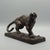 An art deco sculpture of a panther in motion by hippolyte marius galy (1847-1929). Signed h. Galy to bronze. Rich brown...
