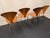 Walnut Barstools With Metal Legs (Set of 4, Cherner Company) For Sale - Image 11 of 17
