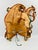 Animal Skin Intricate Mythological Maenad/Bacchae-Themed Handcrafted Leather Wall Sculpture For Sale - Image 7 of 11