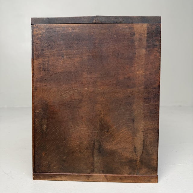 Japanese Writers Cabinet with Drawers and Top Compartment, 1920s For Sale - Image 14 of 15