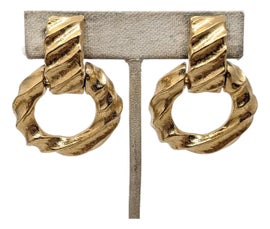Example of Givenchy Huggies and Hoop Earrings