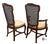 Wood Vintage Century French Country Style Oak & Cane Dining Chairs - Set of 6 For Sale - Image 7 of 12