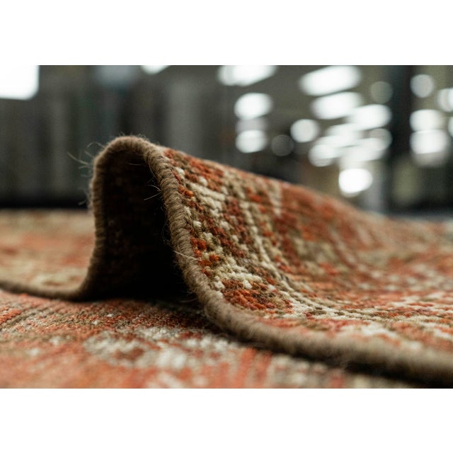 Textile Turkish Vintage Rug 6'10" x 9'11" #21129 For Sale - Image 7 of 8