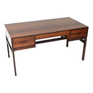 Vintage Danish Desk by Arne Wahl Iversen for Vinde Møbelfabrik, 1960 For Sale