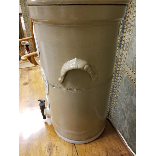 Ceramic Late 19th Century Stoneware Lamp For Sale - Image 7 of 11