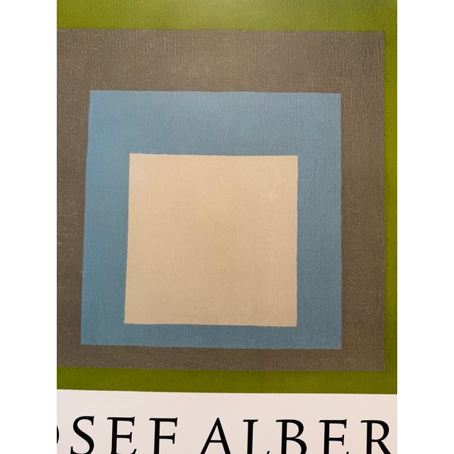 Josef Albers (1888–1976), Study for Homage to the Square: Vernal, 1957, Exhibition Poster, 2022 For Sale - Image 9 of 10
