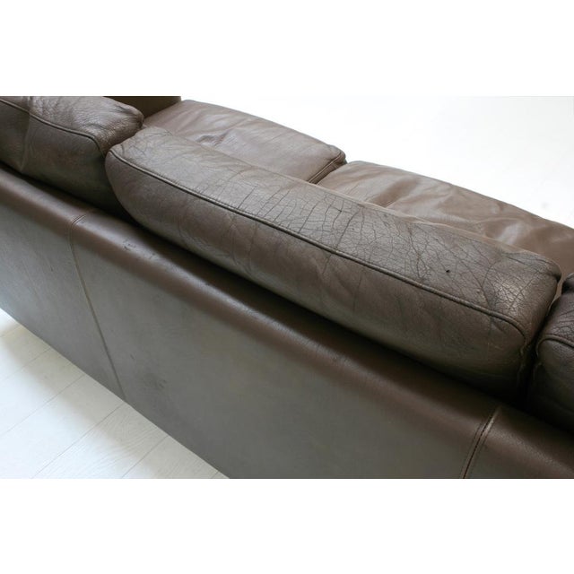 L-Shaped Sofa in Leather by Georg Thams for Vejen Polstermöbelfabrik, Denmark, 1970s For Sale - Image 13 of 18