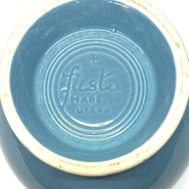 Ceramic Mid 20th Century Blue Vintage Teapot Curation - Group of 7 For Sale - Image 7 of 18