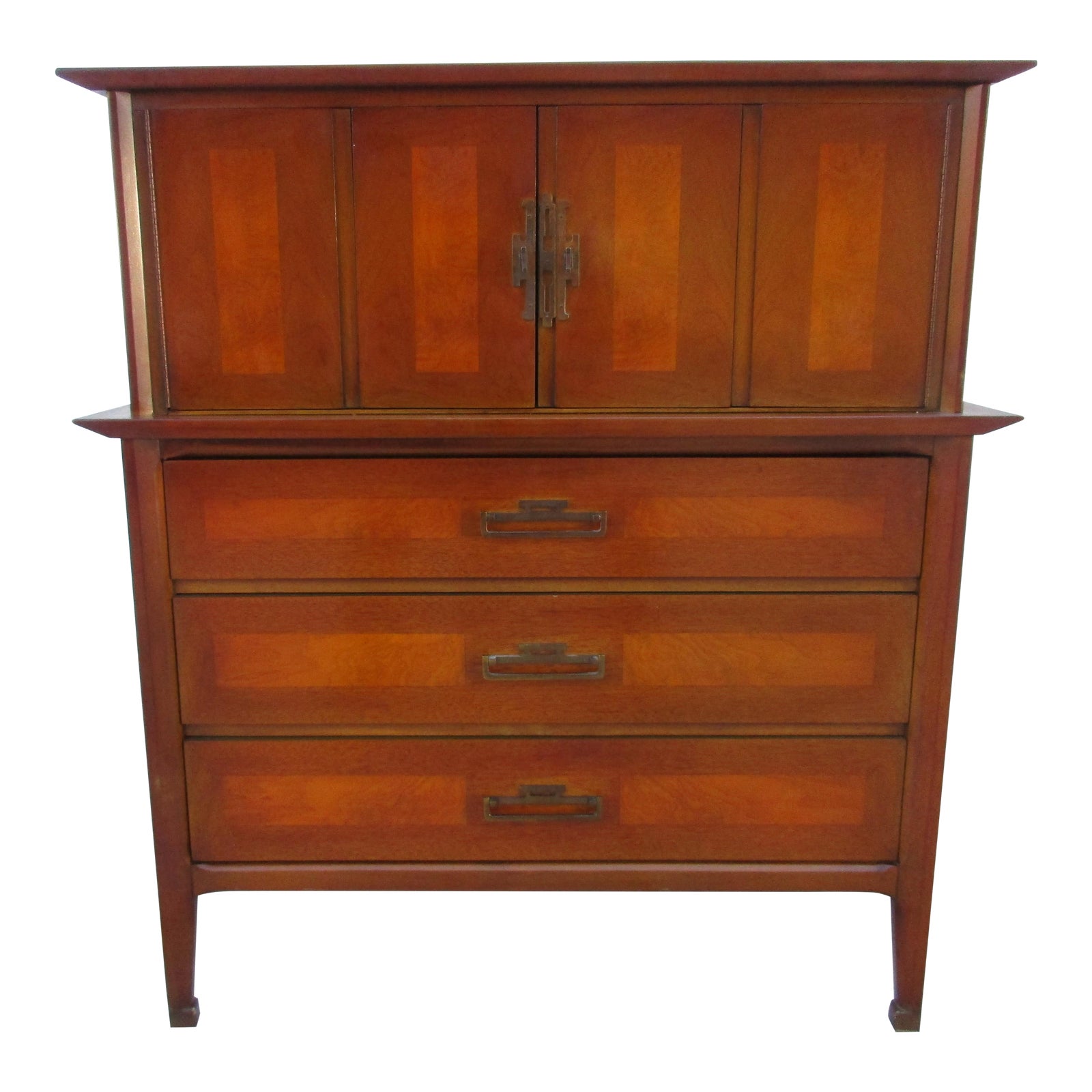 White Furniture Company Gentleman's Chest or Tallboy Dresser Chairish
