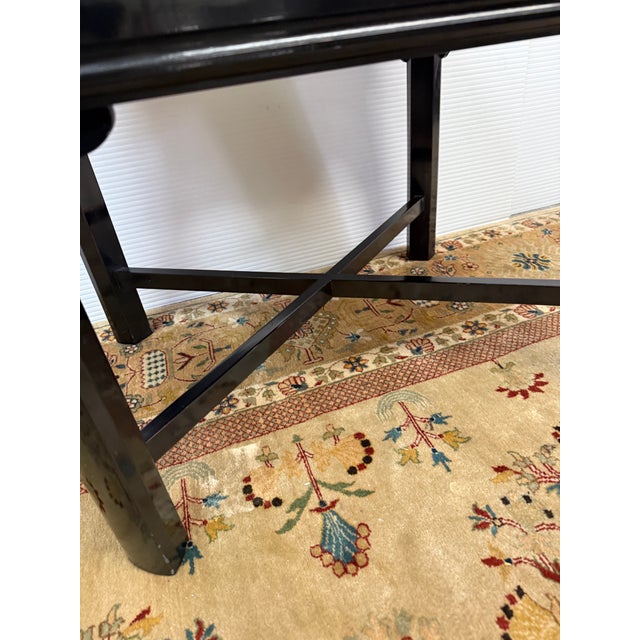 English Black + Gold Tray Table, 19th Century For Sale - Image 4 of 12