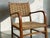 1930s Scandinavian Modern Beech and Woven Rope Armchair by Axel Larsson for Bodafors, 1930s For Sale - Image 5 of 12
