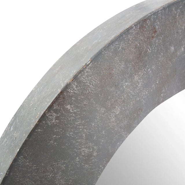 2020s Bolton Grey Mirror For Sale - Image 5 of 6