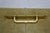 2 Vintage Brass Neoclassical Ribbon & Reed Door Pulls W Backplate 7.5" For Sale - Image 9 of 10