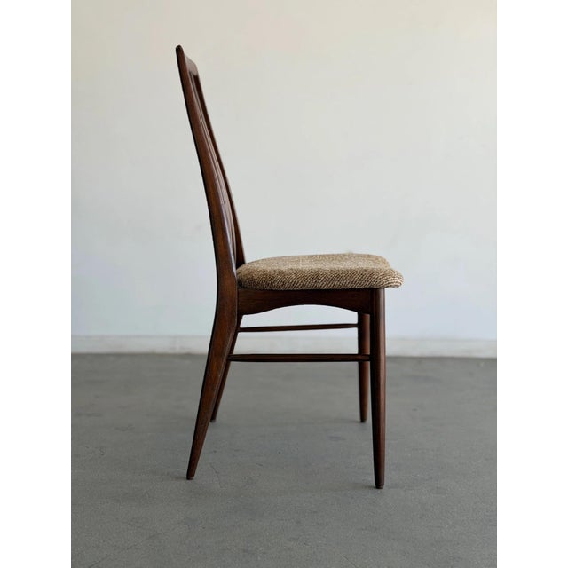 Image 1 of 15 Image 2 of 15 Image 15 of 15 Vintage “Eva” Dining Chairs Designed by Niels Koefoed for Koefoed Hornslet - Set of Four For Sale - Image 9 of 12